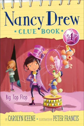 Big Top Flop (Nancy Drew Clue Book) book cover by Carolyn Keene