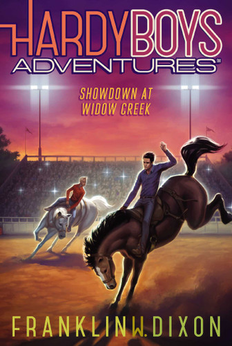 Showdown at Widow Creek (Hardy Boys Adventures) book cover by Franklin W. Dixon