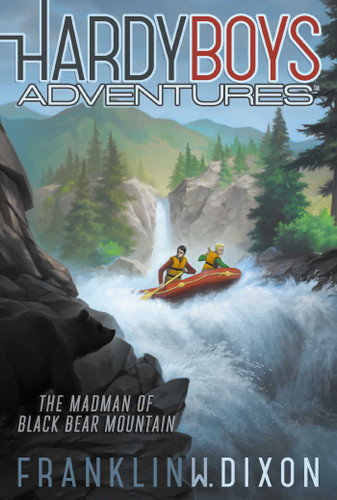 The Madman of Black Bear Mountain (Hardy Boys Adventures) book cover by Franklin W. Dixon