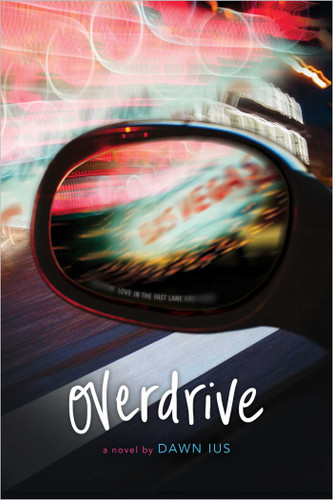 Overdrive book cover by Dawn Ius