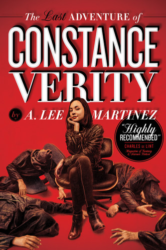 The Last Adventure of Constance Verity (Constance Verity) book cover by A. Lee Martinez