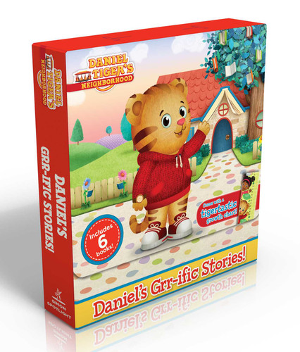 Daniel's Grr-ific Stories! (Comes with a tigertastic growth chart!) (Boxed Set): Welcome to the Neighborhood!; Daniel Goes to School; Goodnight, Daniel Tiger; Daniel Visits the Doctor; Daniel's First Sleepover; The Baby Is Here! book cover by 