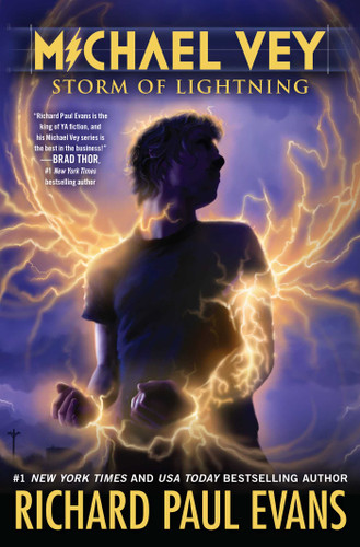 Michael Vey 5: Storm of Lightning (Michael Vey) book cover by Richard Paul Evans