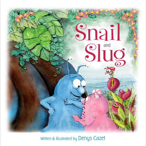 Snail and Slug book cover by Denys Cazet