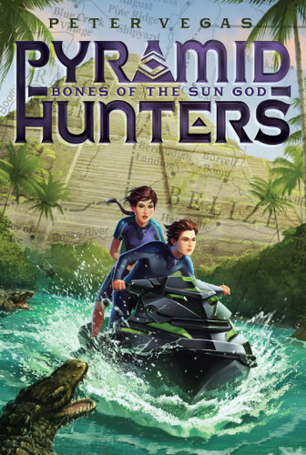 Bones of the Sun God (Pyramid Hunters) book cover by Peter Vegas