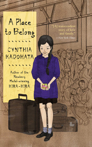 A Place to Belong book cover by Cynthia Kadohata