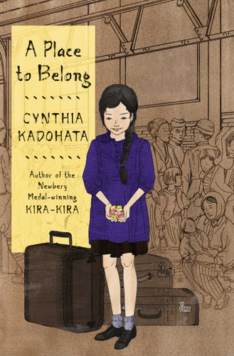A Place to Belong book cover by Cynthia Kadohata