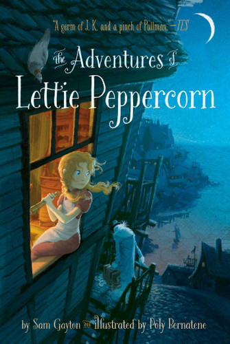 The Adventures of Lettie Peppercorn book cover by Sam Gayton