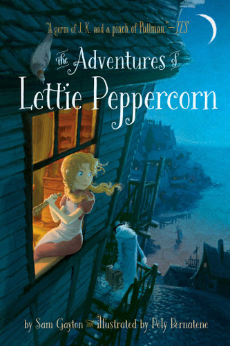 The Adventures of Lettie Peppercorn book cover by Sam Gayton