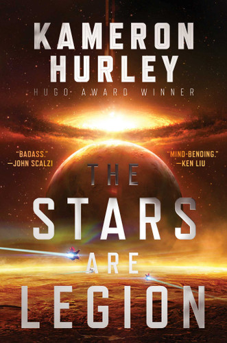 The Stars Are Legion book cover by Kameron Hurley