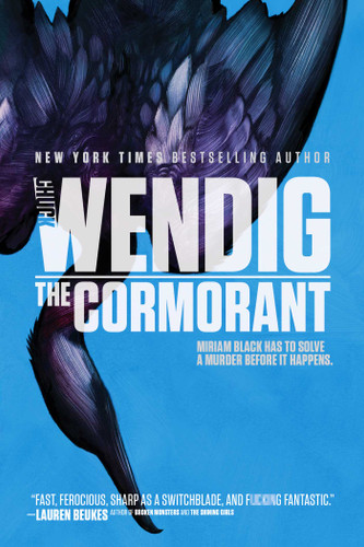 The Cormorant (Miriam Black) book cover by Chuck Wendig