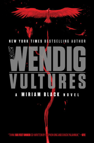 Vultures (Miriam Black) book cover by Chuck Wendig