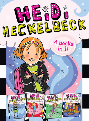 Heidi Heckelbeck 4 Books in 1!: Heidi Heckelbeck Gets Glasses; Heidi Heckelbeck and the Secret Admirer; Heidi Heckelbeck Is Ready to Dance!; Heidi Heckelbeck Goes to Camp! (Heidi Heckelbeck) book cover by Wanda Coven