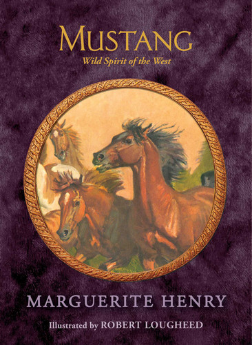 Mustang: Wild Spirit of the West book cover by Marguerite Henry
