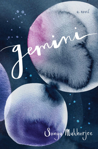 Gemini book cover by Sonya Mukherjee