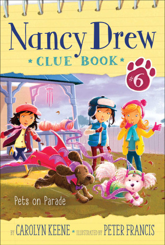 Pets on Parade (Nancy Drew Clue Book) book cover by Carolyn Keene