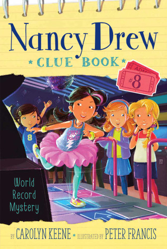 World Record Mystery (Nancy Drew Clue Book) book cover by Carolyn Keene