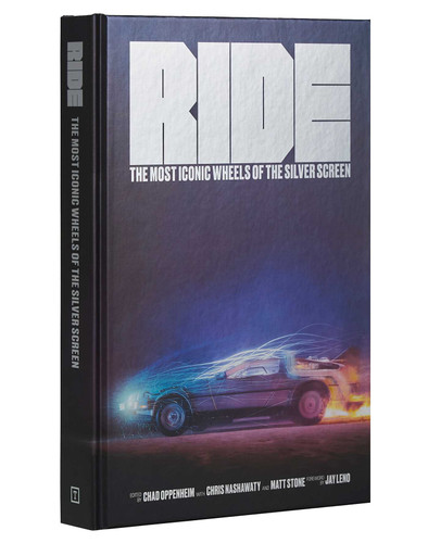 Ride: Most Iconic Wheels of the Silver Screen (For Movie & Car Lovers) (Design + Film) book cover by 