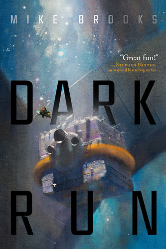 Dark Run (Keiko) book cover by Mike Brooks