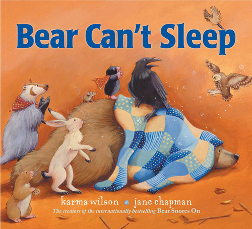 Bear Can't Sleep (The Bear Books) book cover by Karma Wilson