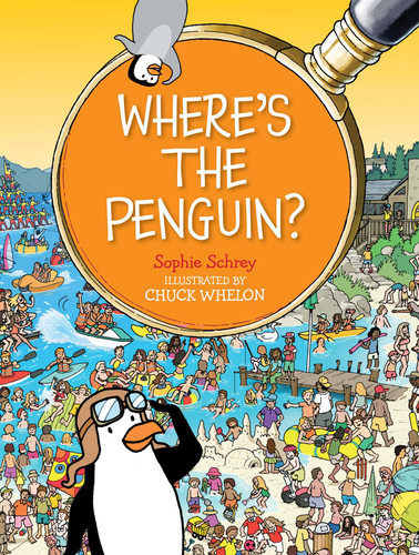 Where's the Penguin? book cover by Sophie Schrey