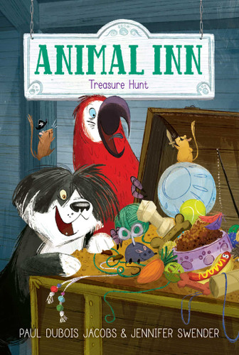 Treasure Hunt (Animal Inn) book cover by Paul DuBois Jacobs, Jennifer Swender
