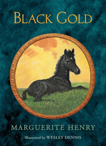 Black Gold book cover by Marguerite Henry