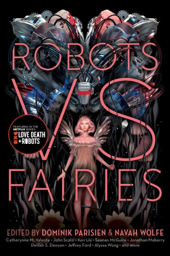 Robots vs. Fairies book cover by 