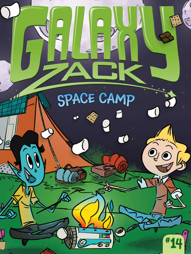 Space Camp (Galaxy Zack) book cover by Ray O'Ryan