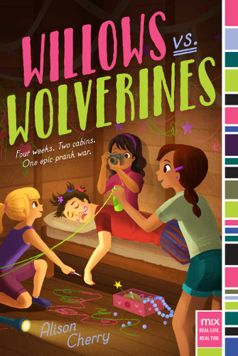 Willows vs. Wolverines (mix) book cover by Alison Cherry
