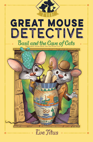 Basil and the Cave of Cats (The Great Mouse Detective) book cover by Eve Titus