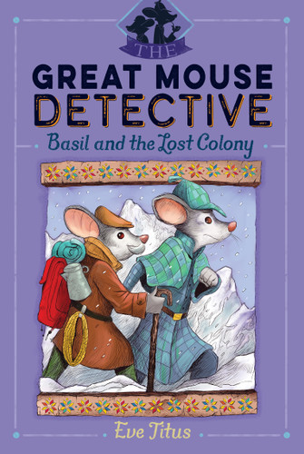 Basil and the Lost Colony (The Great Mouse Detective) book cover by Eve Titus