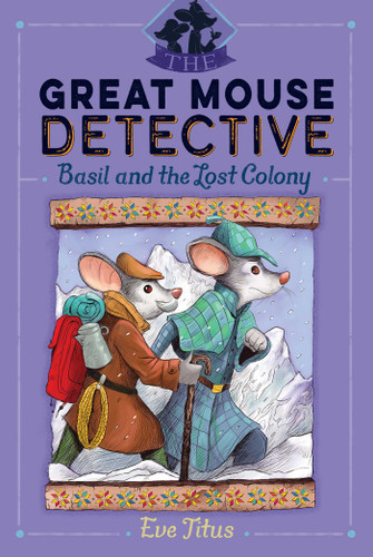 Basil and the Lost Colony (The Great Mouse Detective) book cover by Eve Titus