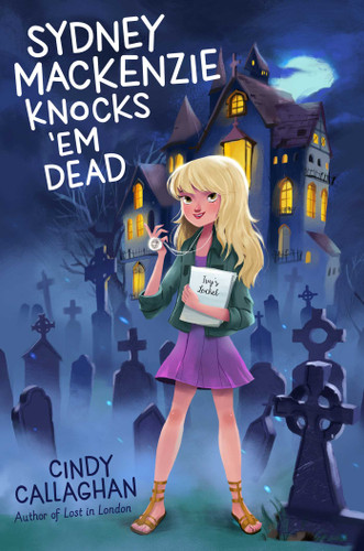 Sydney Mackenzie Knocks 'Em Dead book cover by Cindy Callaghan
