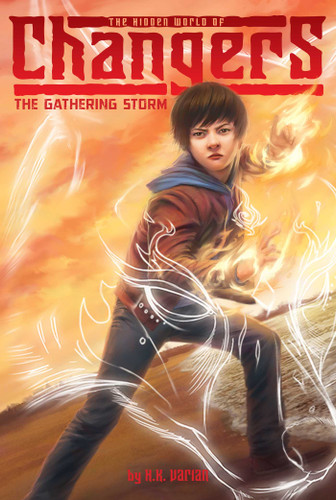 The Gathering Storm (The Hidden World of Changers) book cover by H. K. Varian