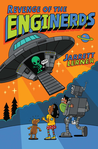 Revenge of the EngiNerds (MAX) book cover by Jarrett Lerner