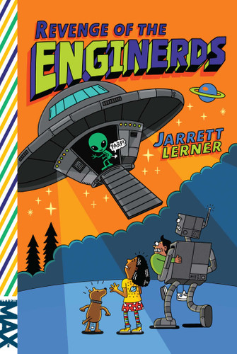 Revenge of the EngiNerds (MAX) book cover by Jarrett Lerner