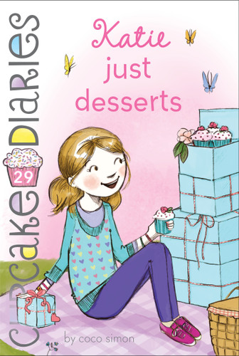 Katie Just Desserts (Cupcake Diaries) book cover by Coco Simon