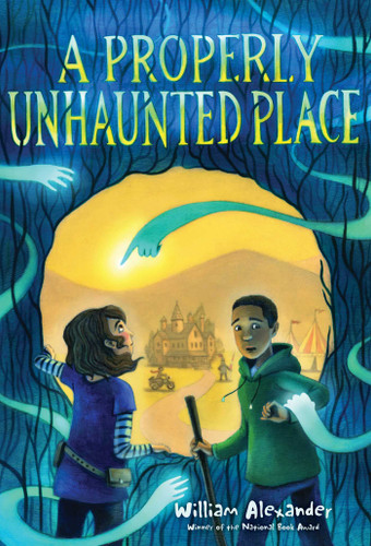 A Properly Unhaunted Place book cover by William Alexander