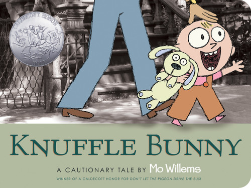 Knuffle Bunny: A Cautionary Tale (Board Book) (Knuffle Bunny) book cover by Mo Willems
