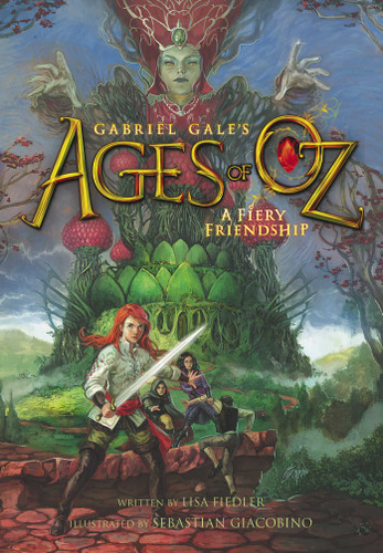 A Fiery Friendship (Ages of Oz) book cover by Lisa Fiedler