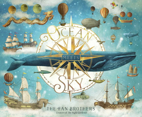 Ocean Meets Sky book cover by Terry Fan, Eric Fan