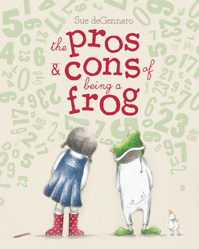 The Pros & Cons of Being a Frog book cover by Sue Degennaro