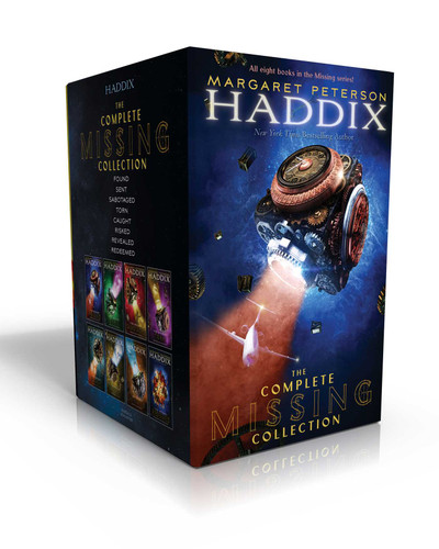 The Complete Missing Collection (Boxed Set): Found; Sent; Sabotaged; Torn; Caught; Risked; Revealed; Redeemed (The Missing) book cover by Margaret Peterson Haddix