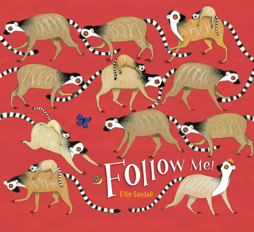 Follow Me! book cover by Ellie Sandall