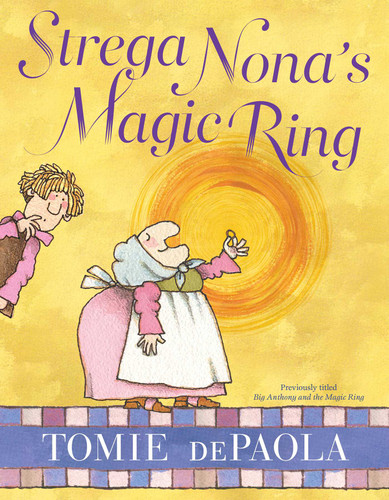 Strega Nona's Magic Ring (A Strega Nona Book) book cover by Tomie dePaola