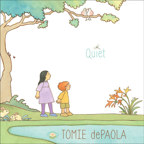 Quiet book cover by Tomie dePaola