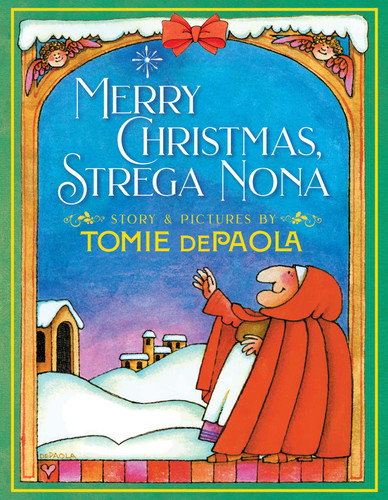 Merry Christmas, Strega Nona (A Strega Nona Book) book cover by Tomie dePaola