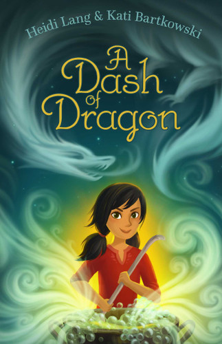 A Dash of Dragon (The Mystic Cooking Chronicles) book cover by Heidi Lang, Kati Bartkowski