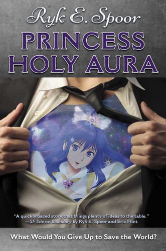 Princess Holy Aura book cover by Ryk E. Spoor